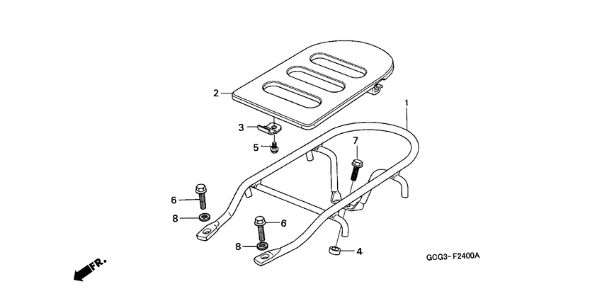 Rear carrier