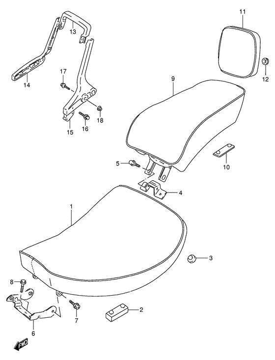 VS800 Пружина