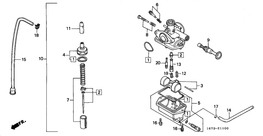Carburetor assy
