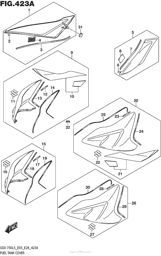Fuel Tank Cover
