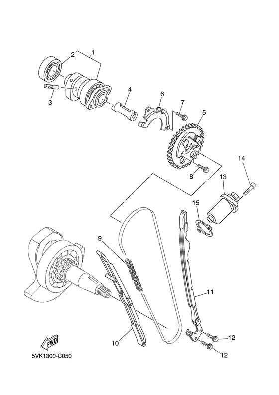 Camshaft & chain