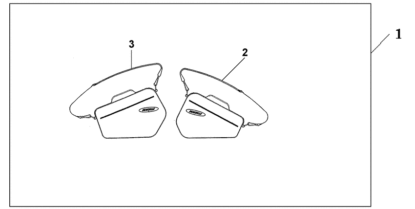 NT700V Pannier inner bag set
