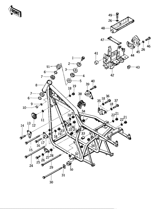 Frame/frame fittings