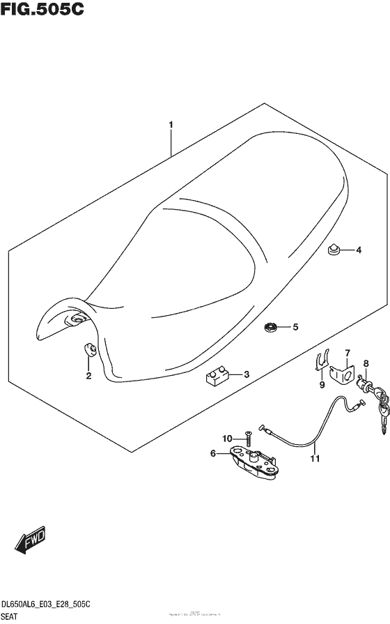 Seat (Dl650Al6 E03)