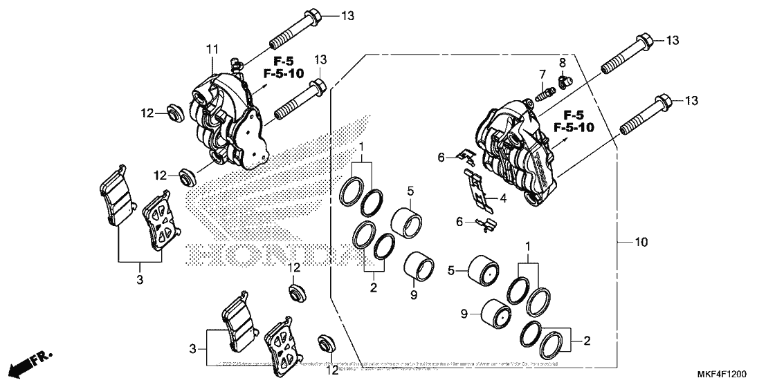 Front Brake Caliper (1)