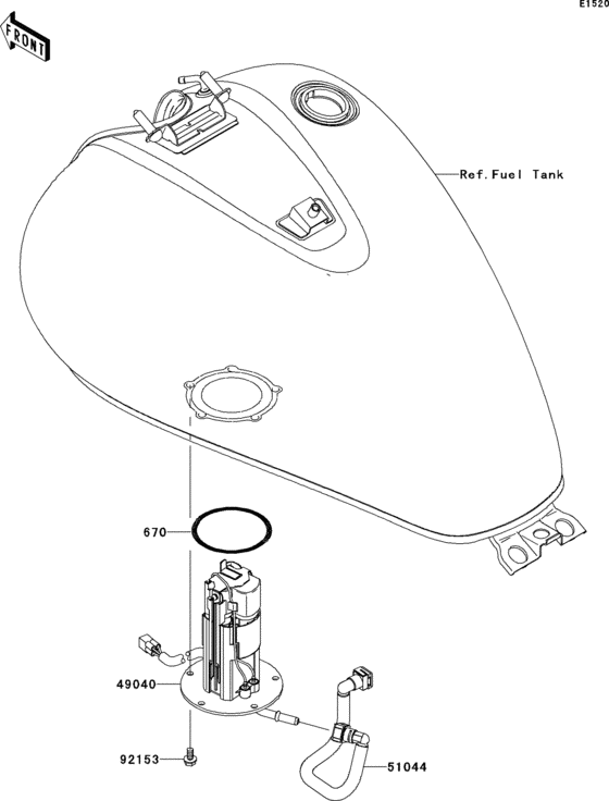 VN900 Топливный насос