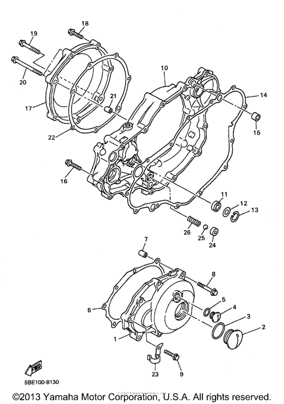 WR400FK Боковые крышки