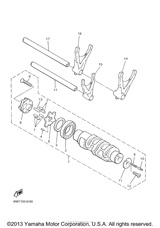 XVZ13AM Копирный вал