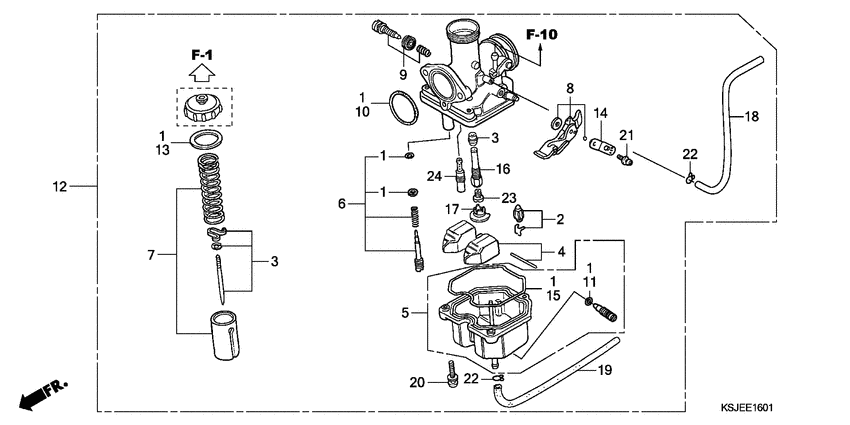 Carburetor assy