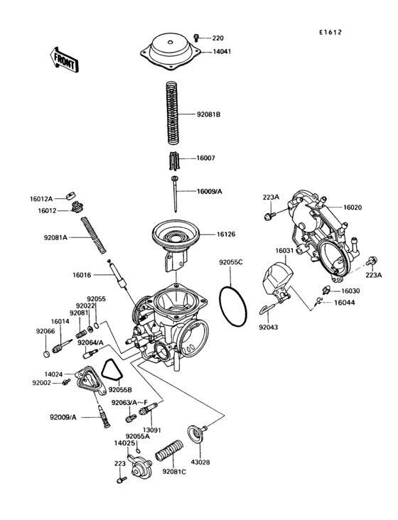 Carburetor parts(1/2)