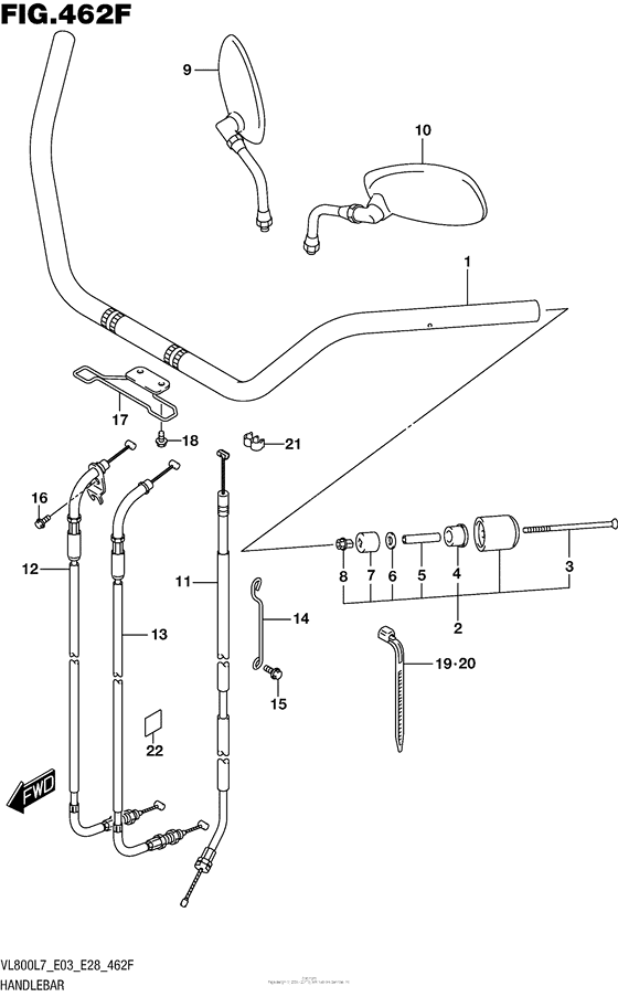 Handlebar (Vl800Tl7 E33)