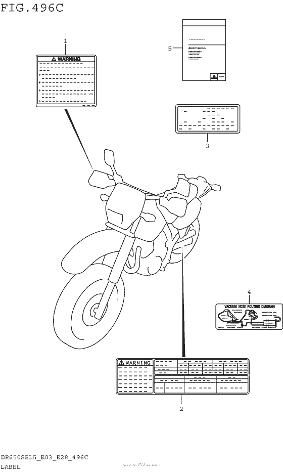 Label (Dr650Sel5 E33)