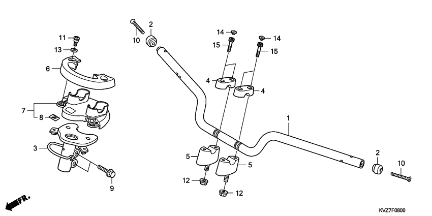Handle pipe