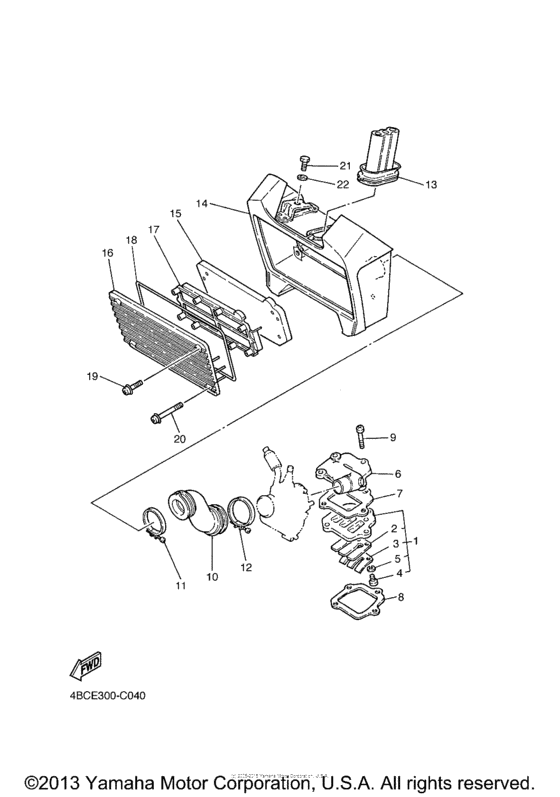 PW80V Впускная система