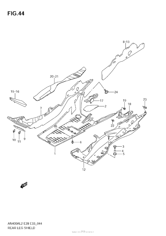 Rear Leg Shield
