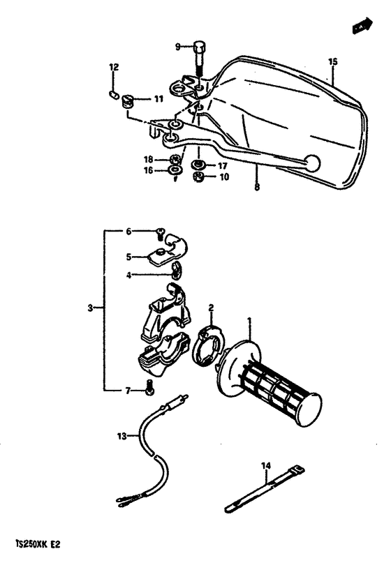 Right handle switch