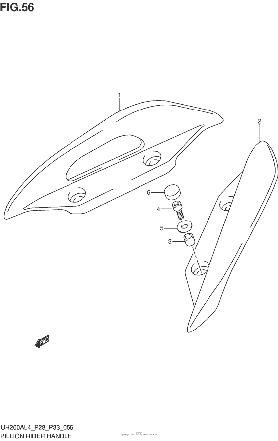 Pillion Rider Handle