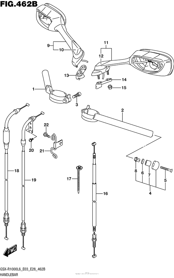 Handlebar (Gsx-R1000L6 E28)