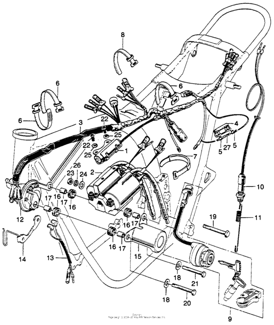 Wire harness + ignition coil