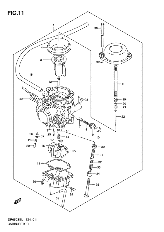 Carburetor assy