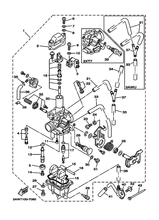 Carburetor assy