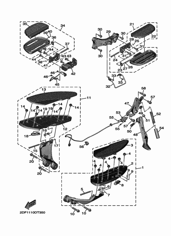 Stand & footrest
