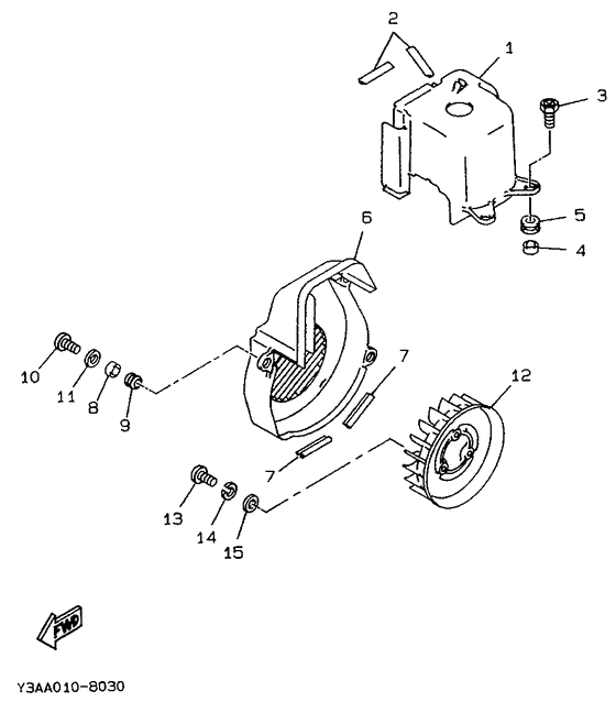 CW50 Кожух вентилятора