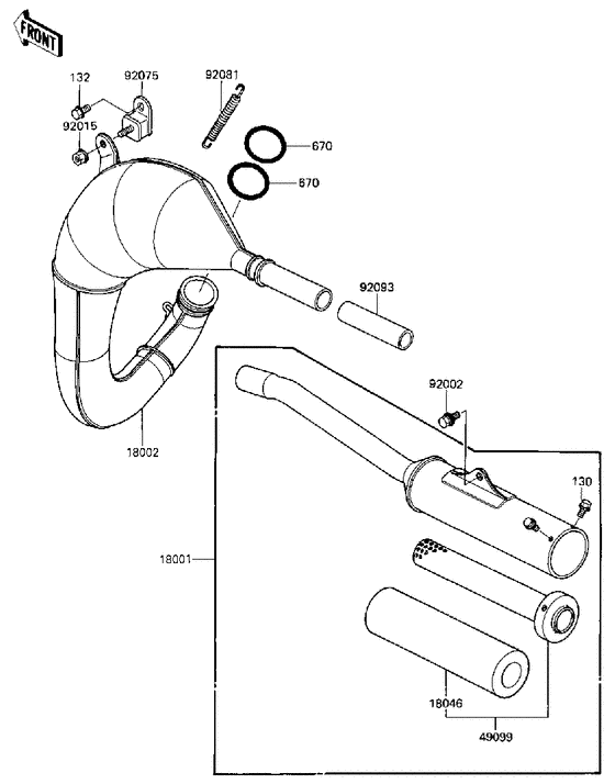 Muffler comp
