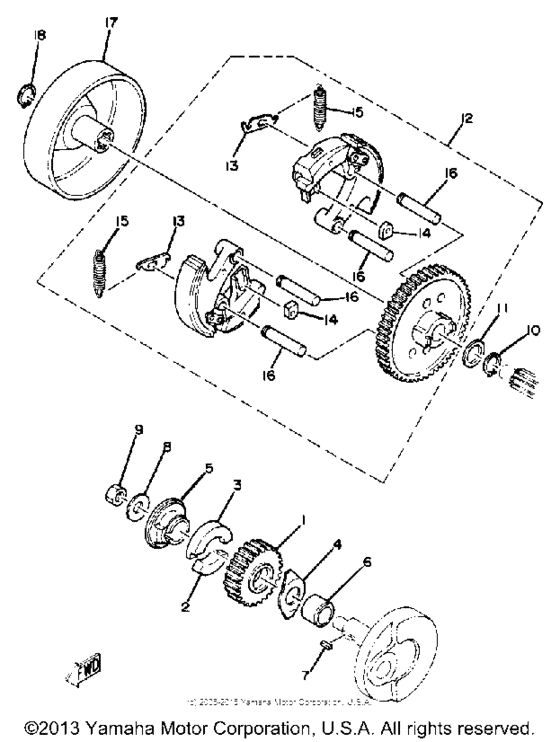 QT50L Сцепление