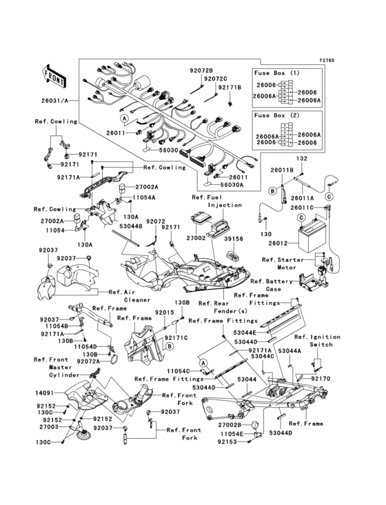 Chassis electrical equipment(1/2)