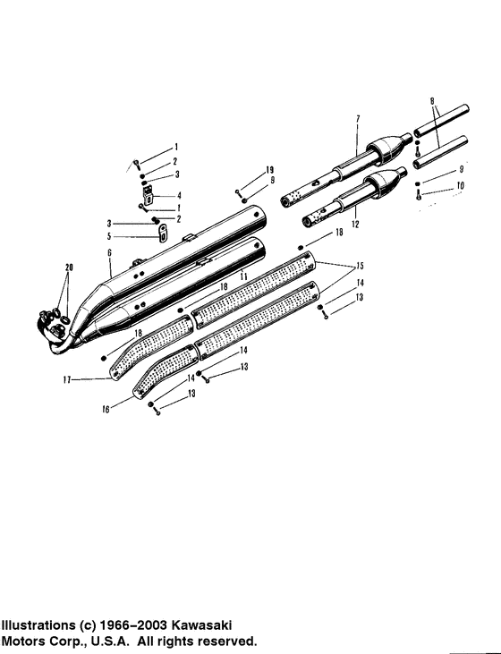 Muffler/spark arrester