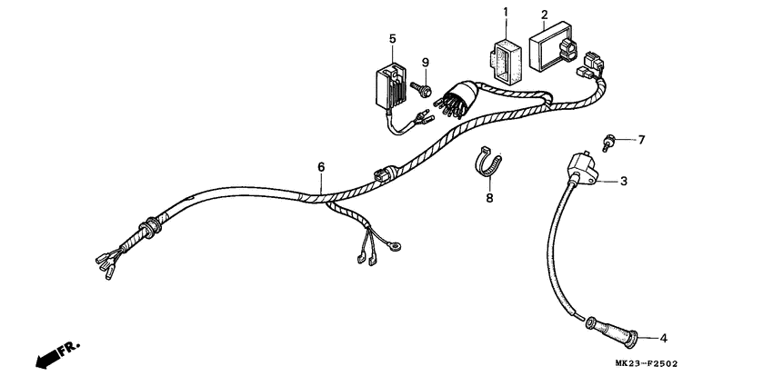 Harness wire