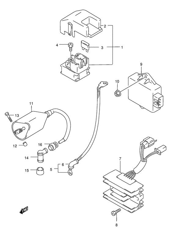 GZ250 Equipo electrico