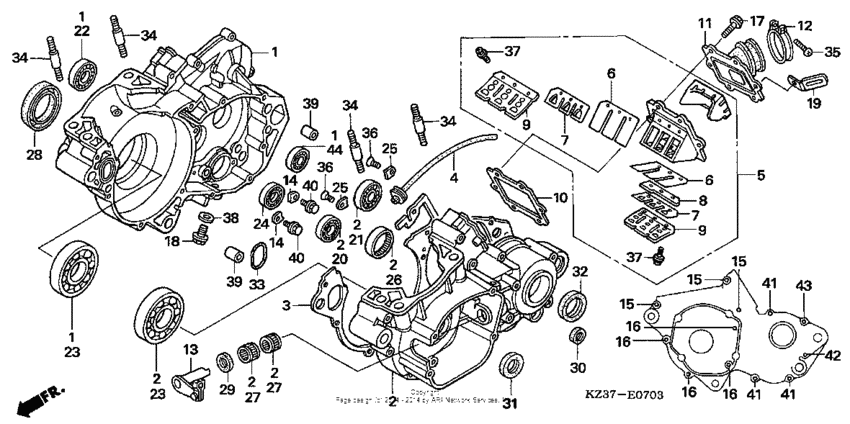 Crankcase ('05-'07)