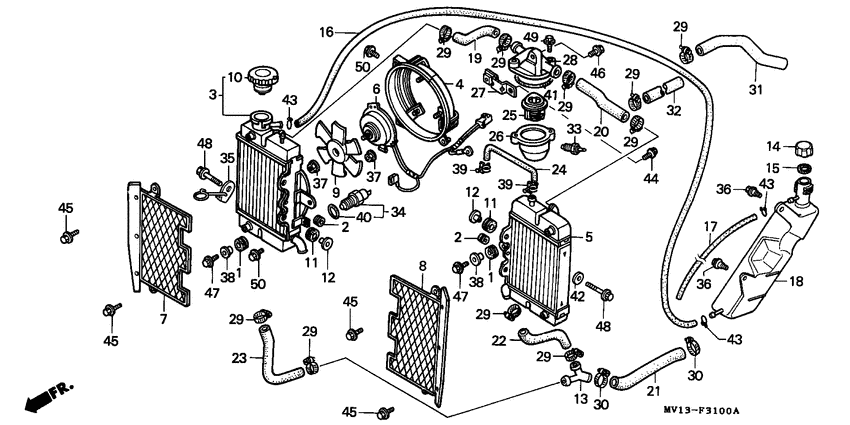 Radiator/shroud