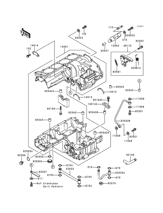 ZG1000 Картер двигателя