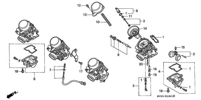 Carburetor assy
