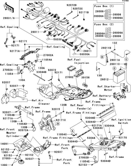 Chassis electrical equipment(1/2)