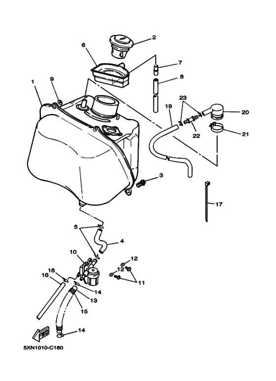 Fuel tank assy