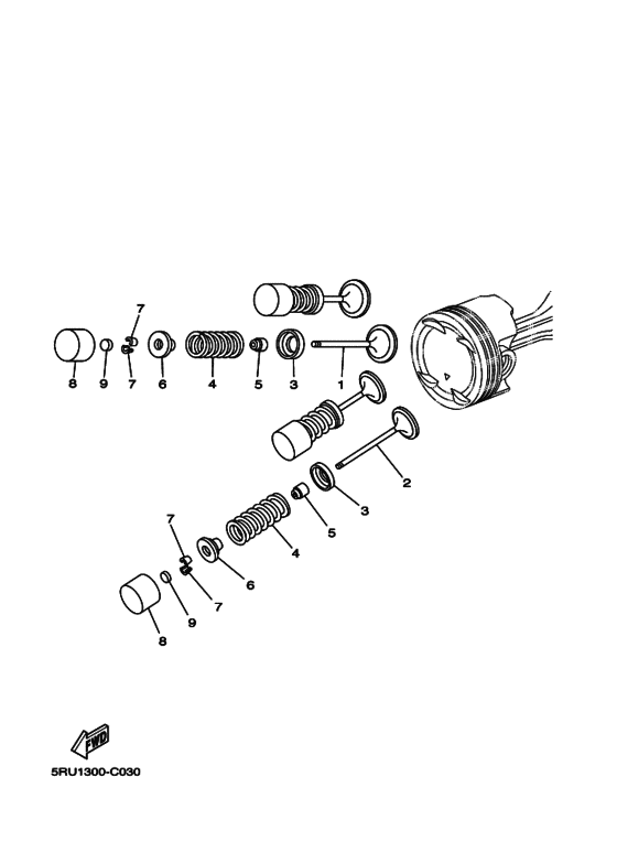 YP400A Клапана