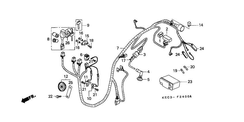 Harness wire