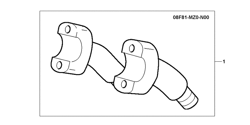 GL1500CD Chrome h raisers