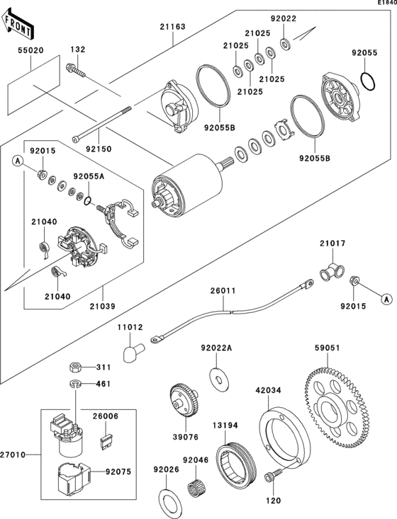 VN800 Стартер