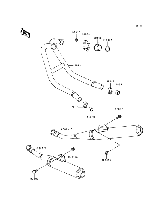Muffler comp