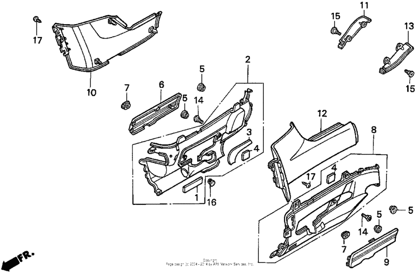 PC800 Боковые обтекатели