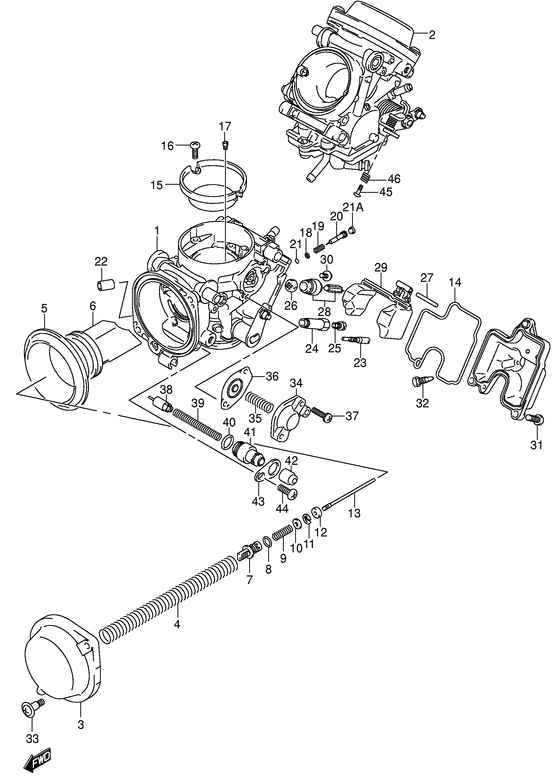 Carburetor assy