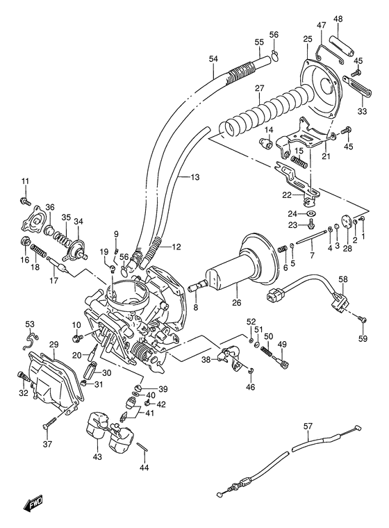Carburetor assy