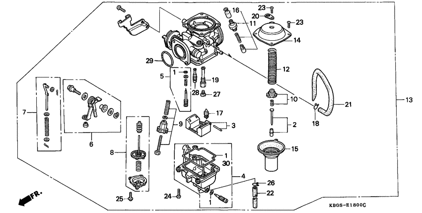 Carburetor assy
