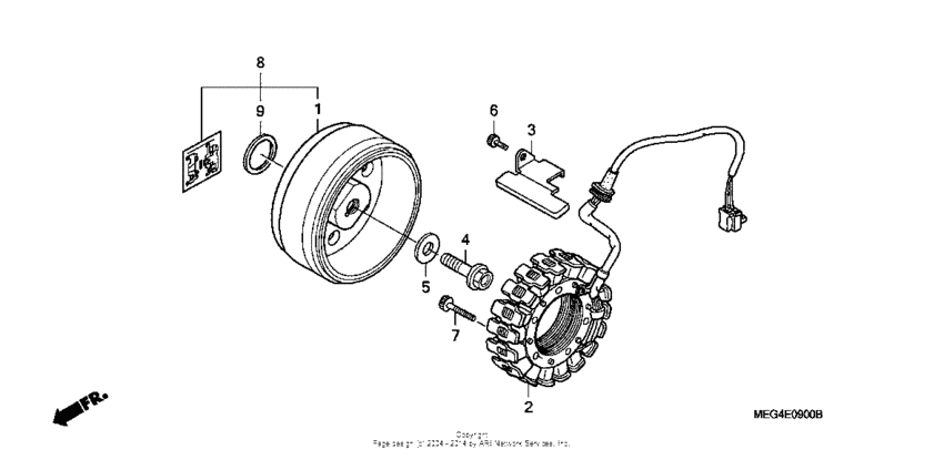 VT750CA Генератор