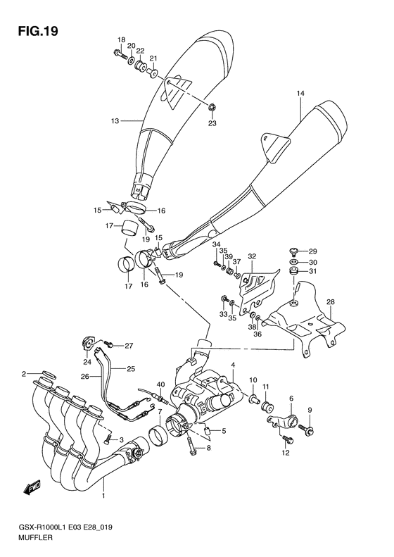 Muffler comp